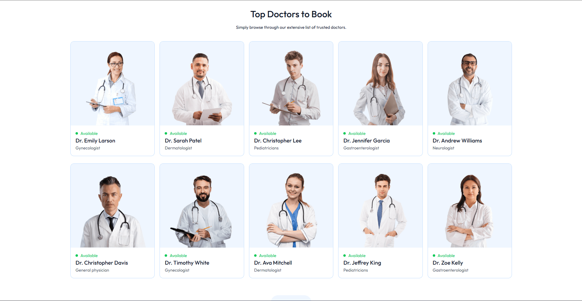 Doctor Appointment System with Admin Panel 6