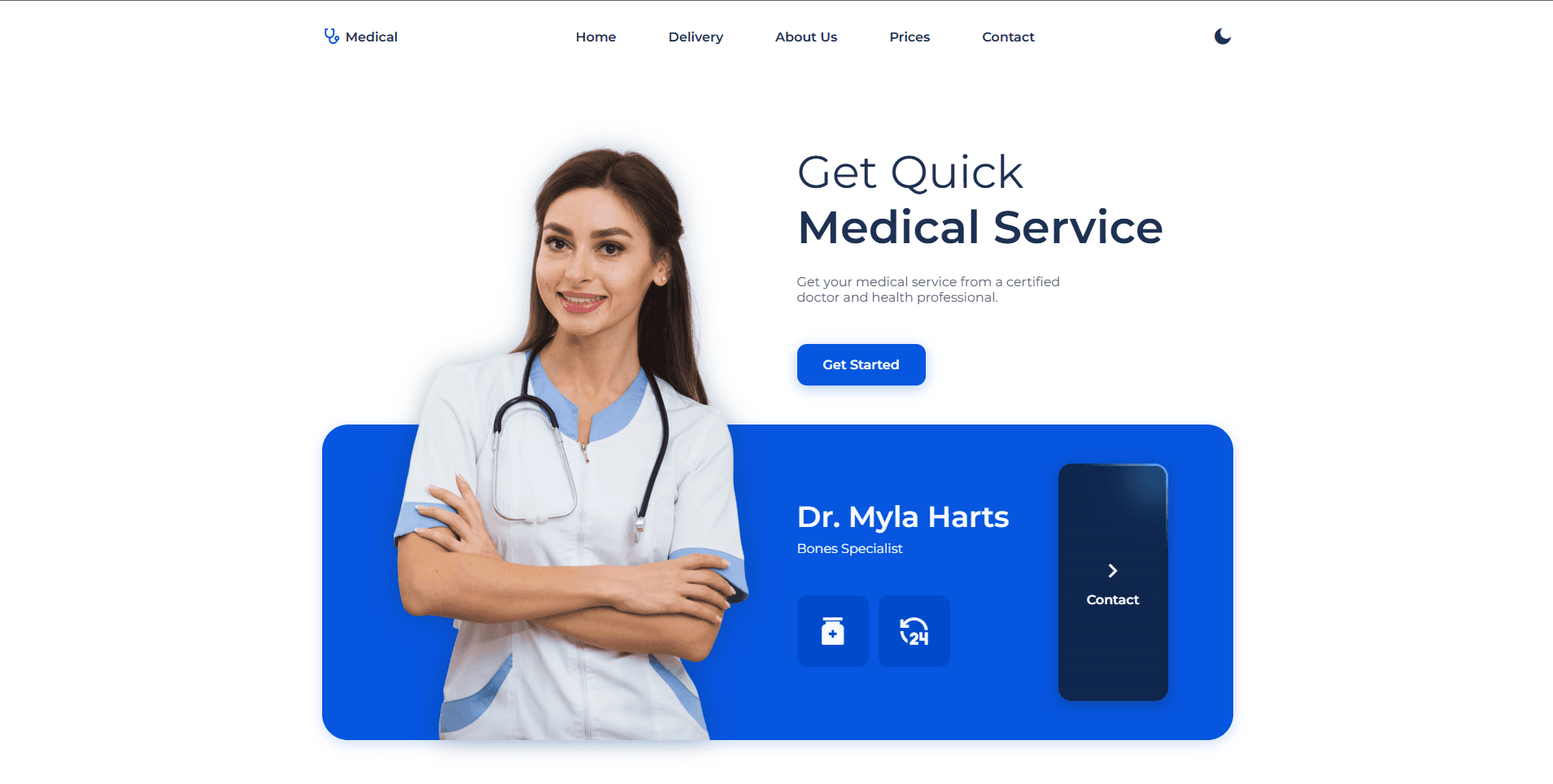 Medical Services Landing Page 2