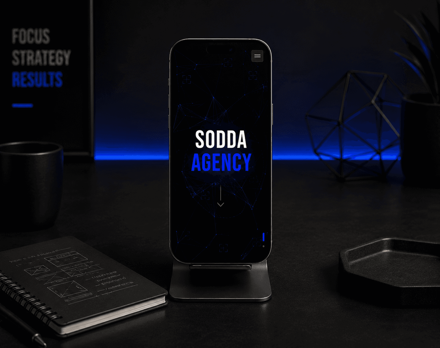 Sodda Agency Website & Admin Panel 4