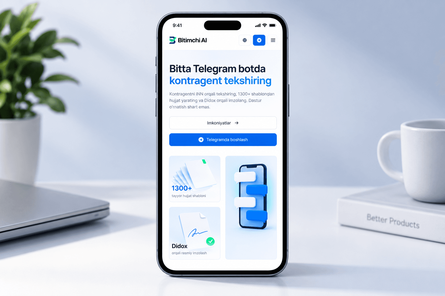 Bitimchi AI Landing Sahifasi 4