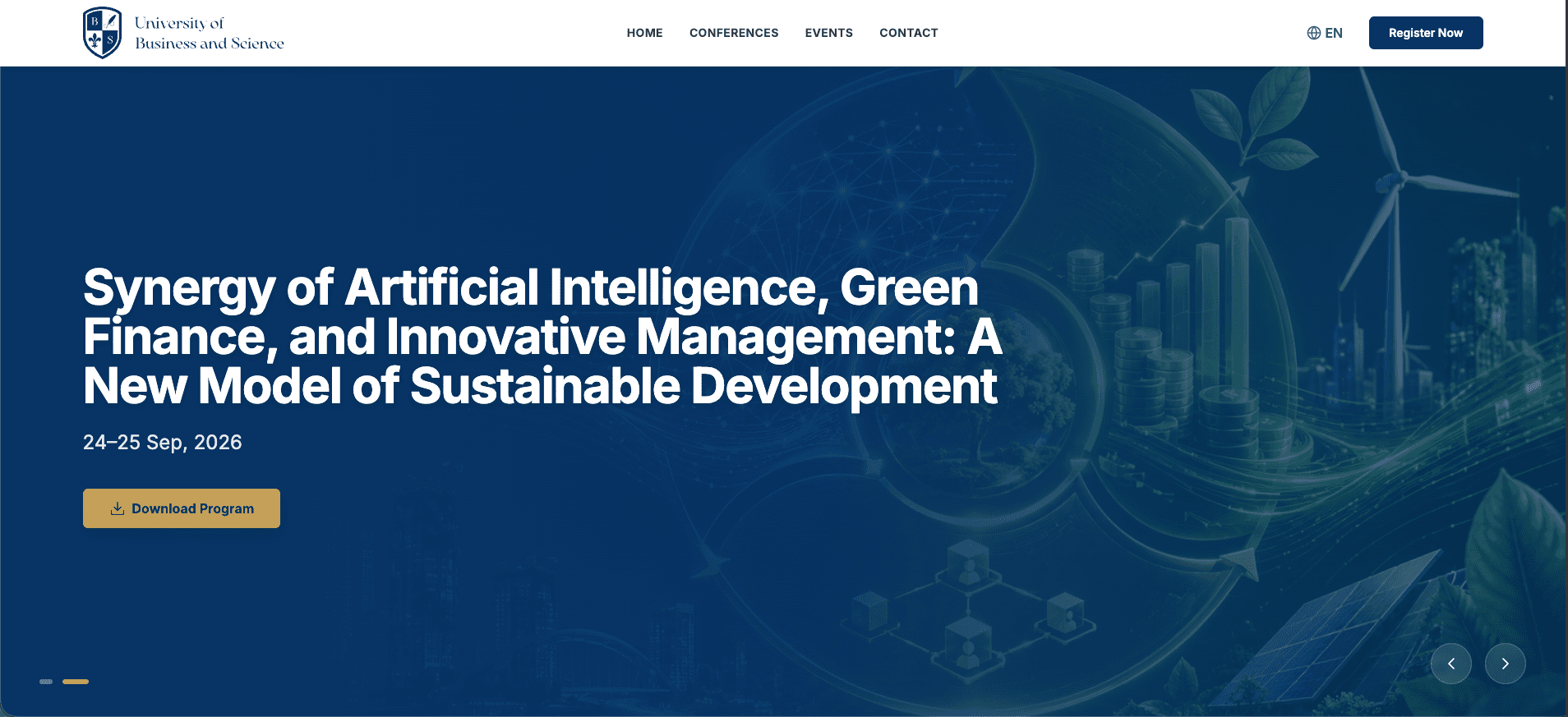 UBSU Conference Portal 1